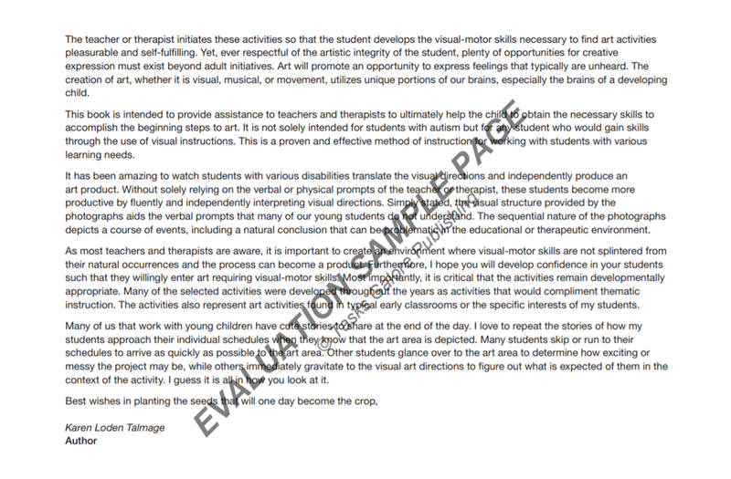 Tasks Galore: Climbing Art Obstacles in Autism Tasks Galore: Climbing Art Obstacles in Autism