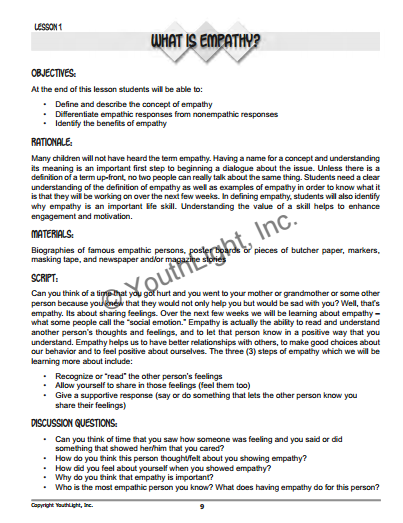 Teaching Children Empathy, the Social Emotion (with CD) Teaching Children Empathy, the Social Emotion (with CD)