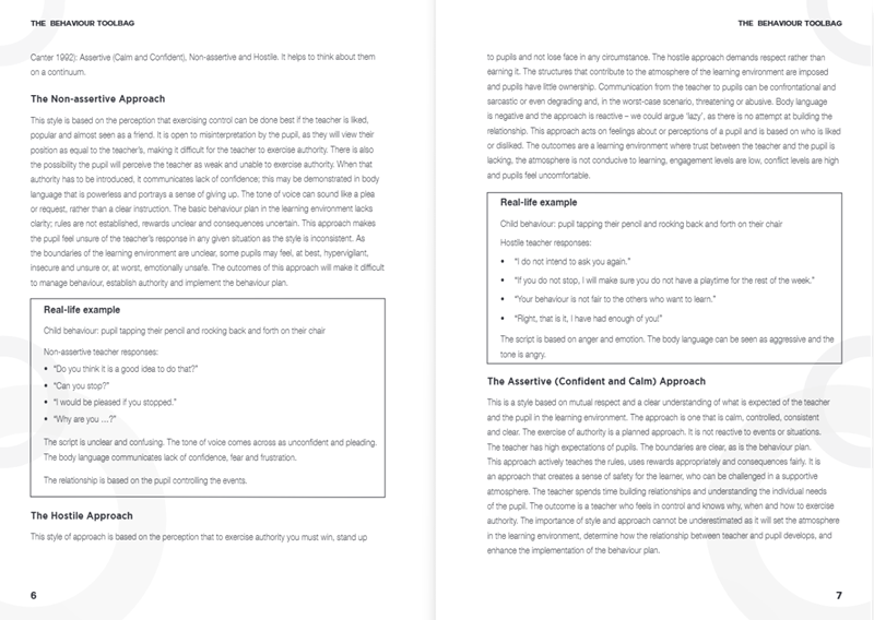 The Behaviour Toolbag The Behaviour Toolbag