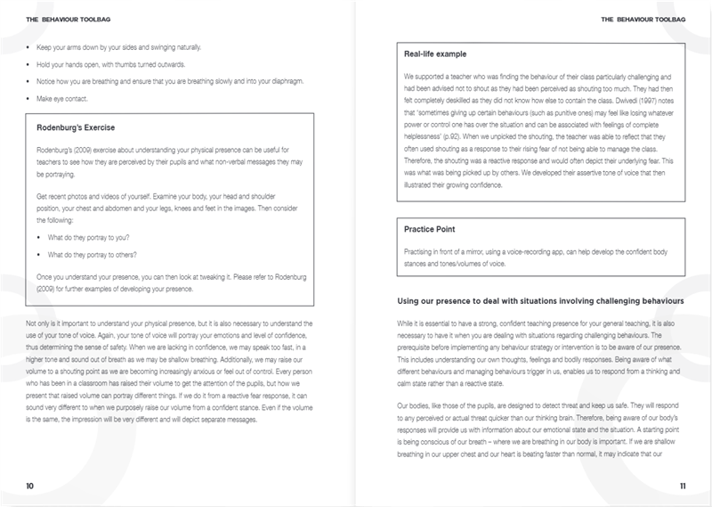 The Behaviour Toolbag The Behaviour Toolbag