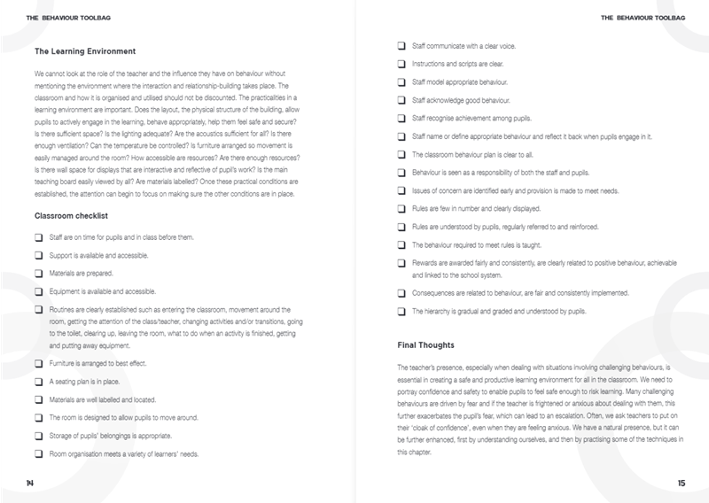 The Behaviour Toolbag The Behaviour Toolbag