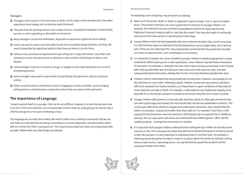 The Bereavement Book The Bereavement Book