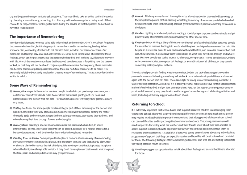 The Bereavement Book The Bereavement Book