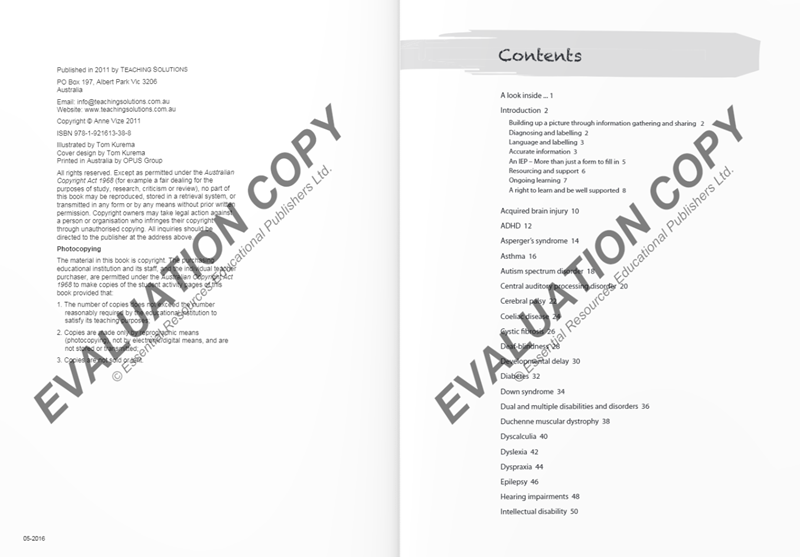The A to Z of Special Needs The A to Z of Special Needs