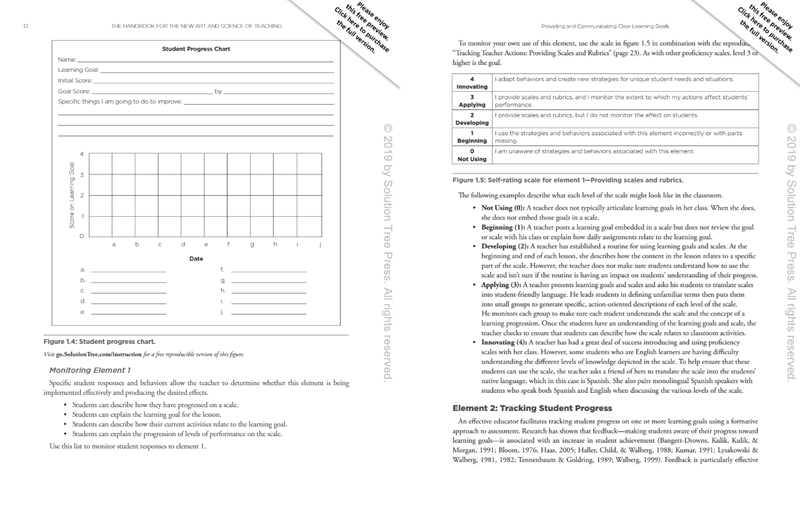 The Handbook For The New Art and Science of Teaching The Handbook For The New Art and Science of Teaching