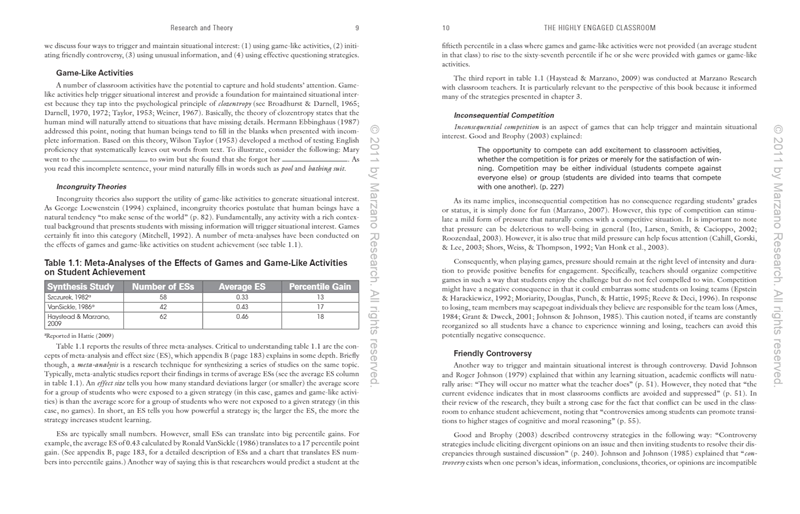 The Highly Engaged Classroom The Highly Engaged Classroom