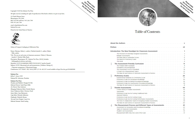 The New Art and Science of Classroom Assessment The New Art and Science of Classroom Assessment