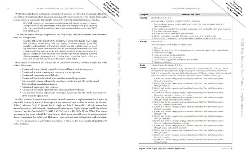 The New Art and Science of Classroom Assessment The New Art and Science of Classroom Assessment