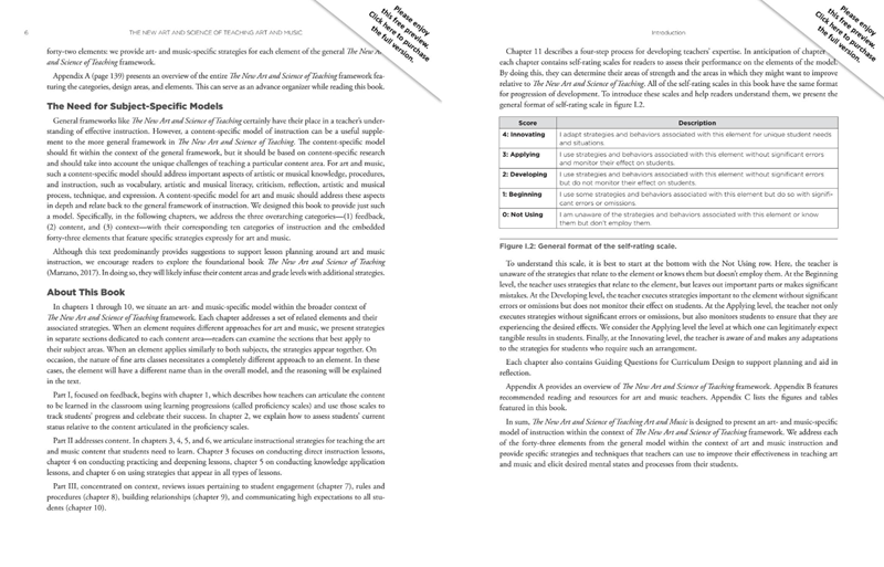 The New Art and Science of Teaching Art and Music The New Art and Science of Teaching Art and Music