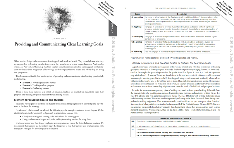 The New Art and Science of Teaching Writing The New Art and Science of Teaching Writing