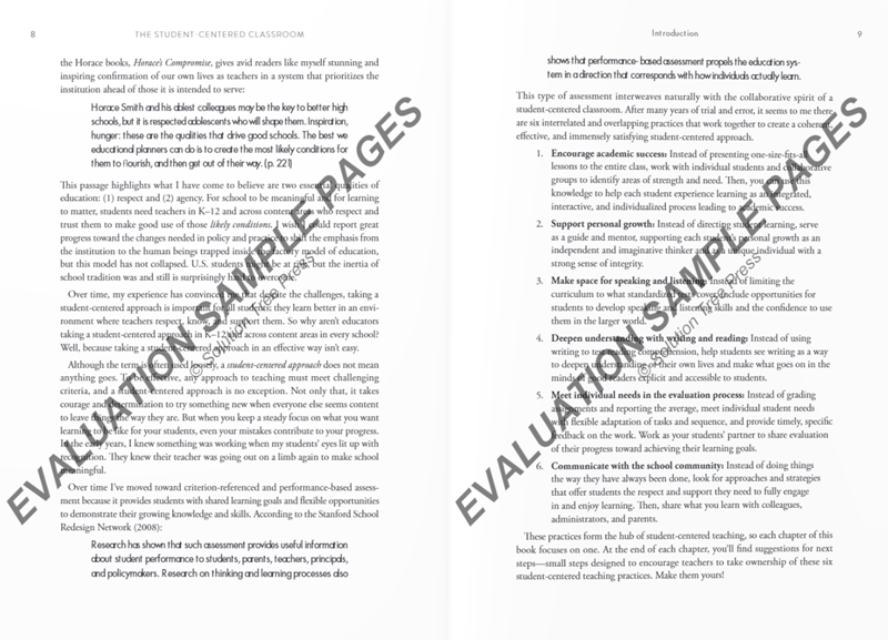 The Student-Centered Classroom The Student-Centered Classroom