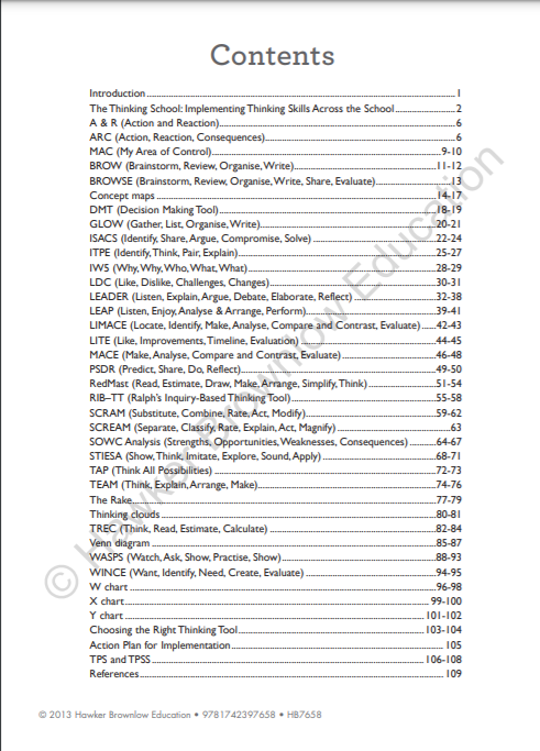 The Thinking School The Thinking School