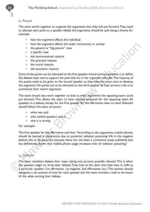 The Thinking School The Thinking School