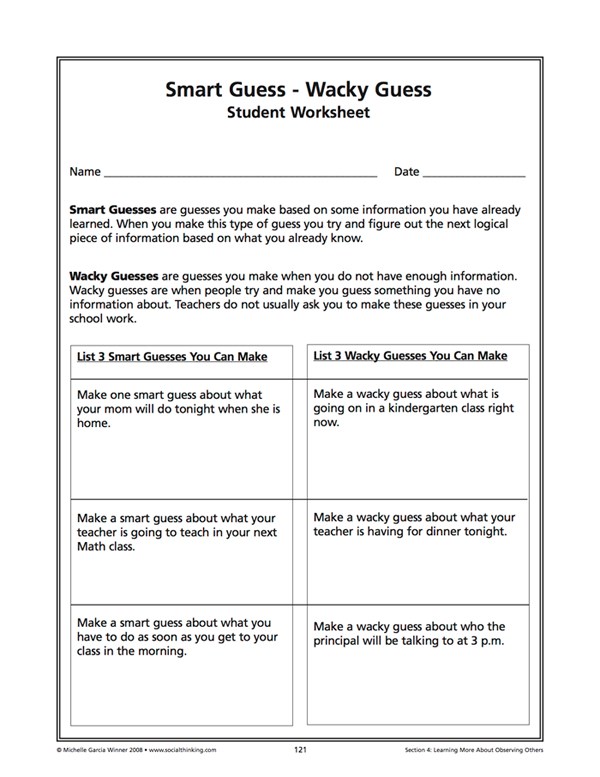 Think Social! A Social Thinking Curriculum Think Social! A Social Thinking Curriculum