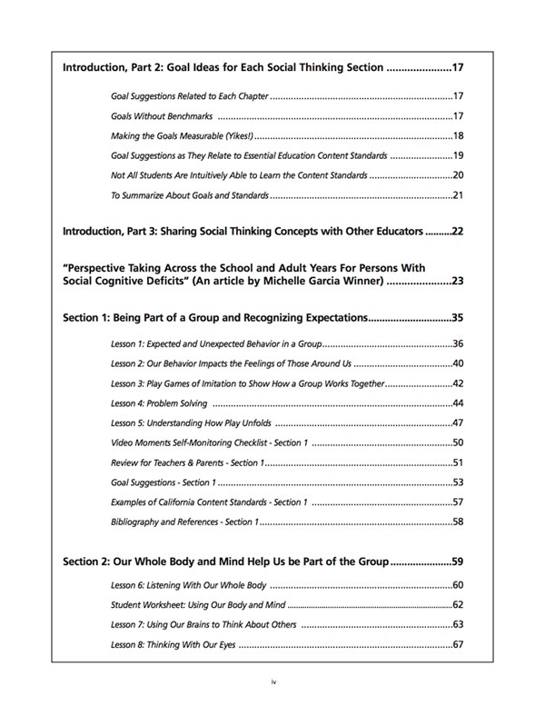 Think Social! A Social Thinking Curriculum Think Social! A Social Thinking Curriculum