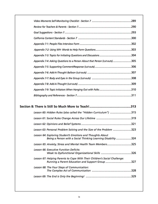 Think Social! A Social Thinking Curriculum Think Social! A Social Thinking Curriculum