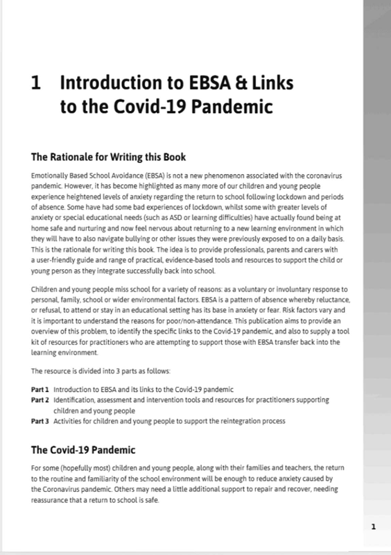 Understanding & Supporting Children & Young People with Emotionally Based School Avoidance (EBSA) Understanding & Supporting Children & Young People with Emotionally Based School Avoidance (EBSA)