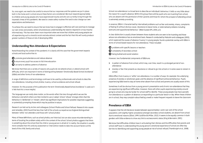 Understanding & Supporting Children & Young People with Emotionally Based School Avoidance (EBSA) Understanding & Supporting Children & Young People with Emotionally Based School Avoidance (EBSA)