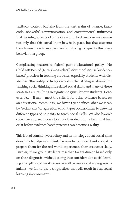 Why Teach Social Thinking? Why Teach Social Thinking?