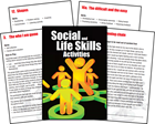 Activities for Social & Life Skills Cards