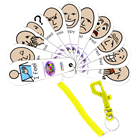 I Feel Expressions Fan with Keyring I Feel Expressions Fan