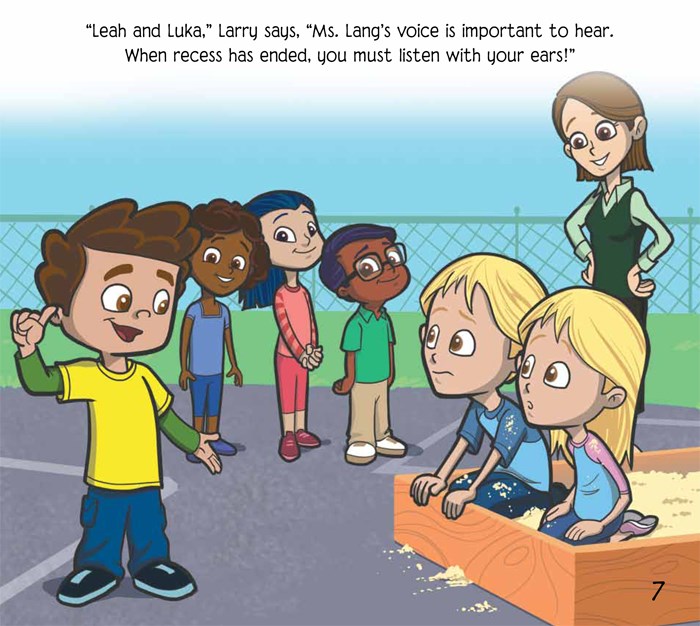 Whole Body Listening Larry at School