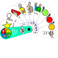 The Play Doctors Behaviour Fan with Popper