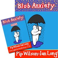 Blob Anxiety Book and Cards Set