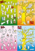 Blob Tree Posters and Blob Emotions Posters Set Blob Tree Posters and Blob Emotions Posters Set