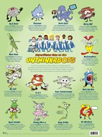 Superflexes Takes on the UnthinkaBots Poster (18" x 24")