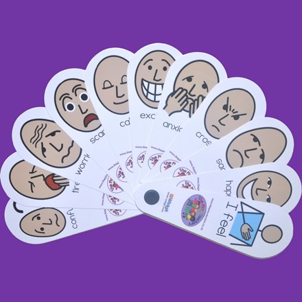 I Feel Expressions Fan Set of 10