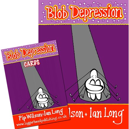 Blob Depression Book and Cards Set