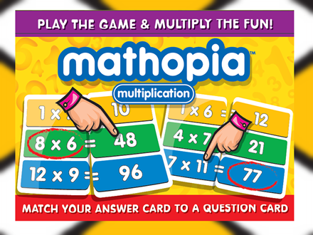 Mathopia Multiplication Card Game Mathopia Multiplication Card Game