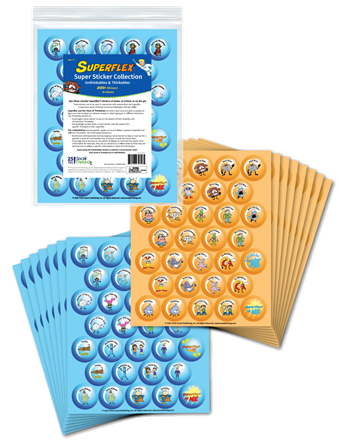 Superflex Super Sticker Collection: Thinkables & Unthinkables