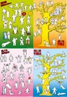 Blob Tree Posters and Blob Emotions Posters Set