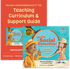 You Are a Social Detective!: Curriculum Guide + Storybook (2-book teaching set)
