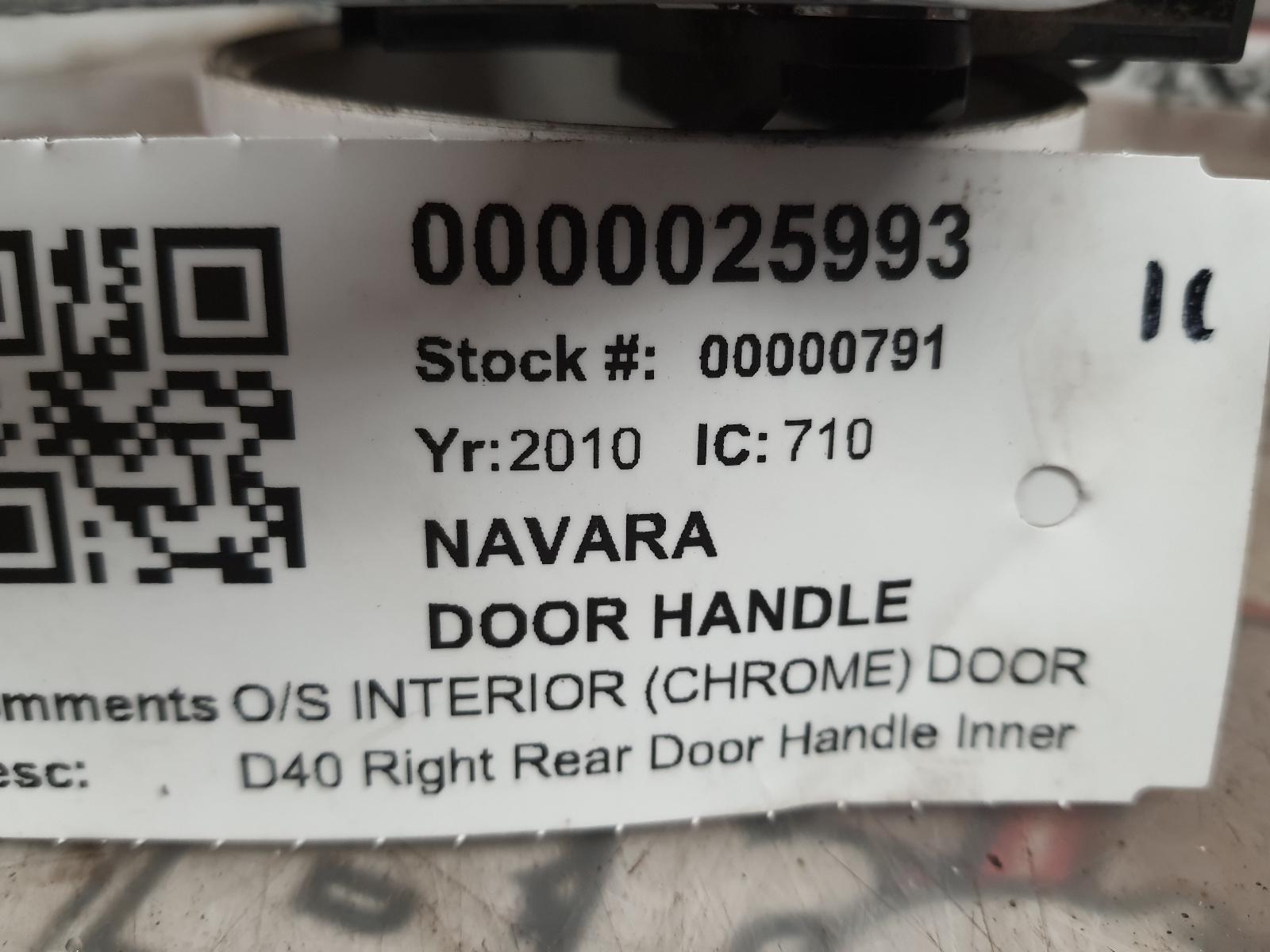 Door Handle NAVARA NISSAN 2010