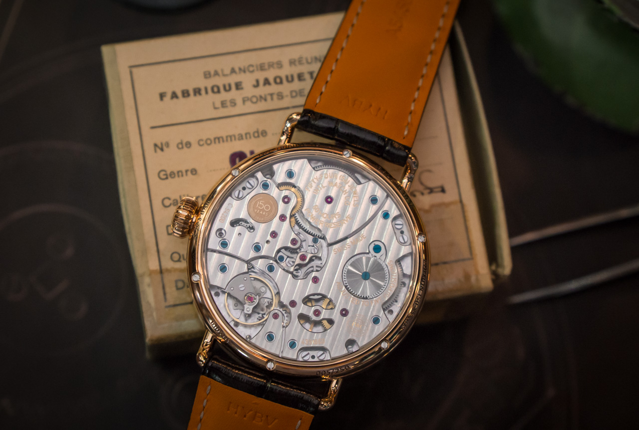 IWC kaliber 94200 har en flott finisj som er på nivå med det kjenner fra IWC i denne prisklassen.