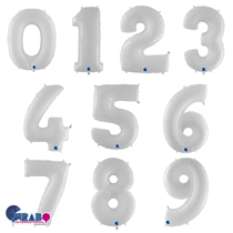 XL foil balloons 100cm Rainbow Numbers Balloon Letters Love Birthday Colourful