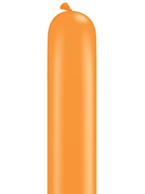 646Q Orange Modelling Balloons - 50pk