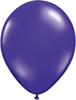11" Quartz Purple Latex Balloons 100pk