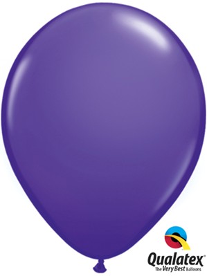 11" Purple Violet Latex Balloons 100pk