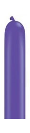 350Q Purple Violet Modelling Balloons - 100pk