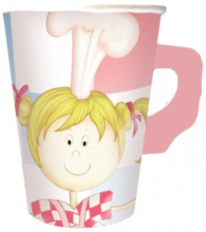 Little Cook Paper Cups 8pk