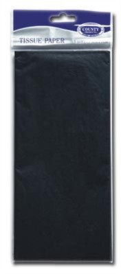 Black Tissue Paper