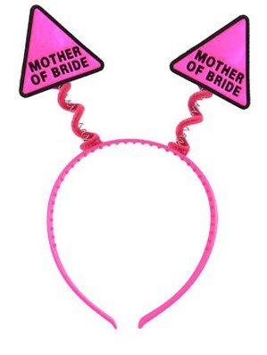 Hen Party Mother of the Bride Pink Head Bopper