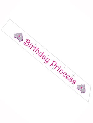 Birthday Princess Sash