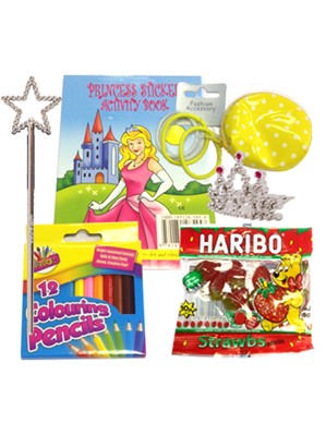 Princess Party Bag Favour Contents