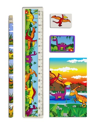 Dinosaur Stationery Set