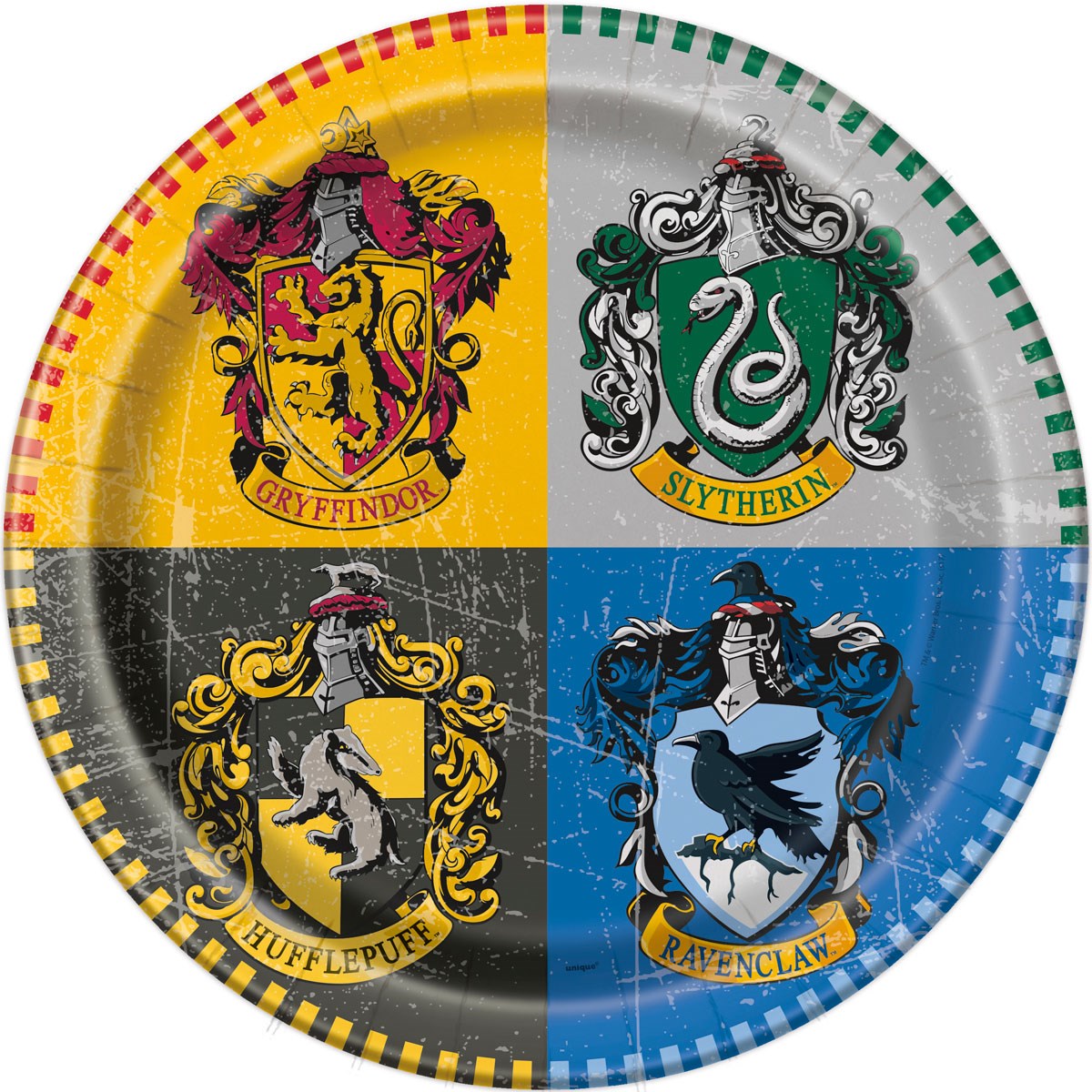 harry potter 9 paper plates 8pk